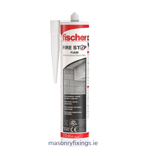 Intumescent Acoustic Mastic FiAM 310 White